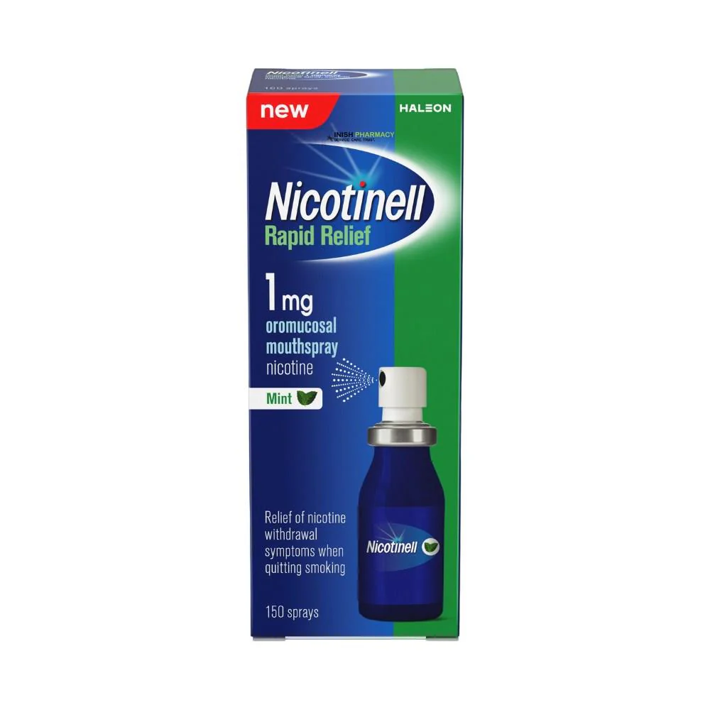 Nicotinell Rapid Relief Nicotine Spray 150 Sprays - Image 2