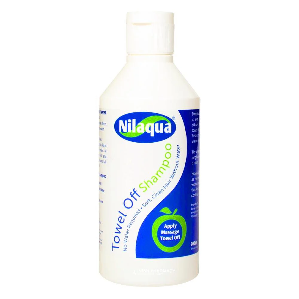 Nilaqua Waterless Towel-Off Shampoo 200ml