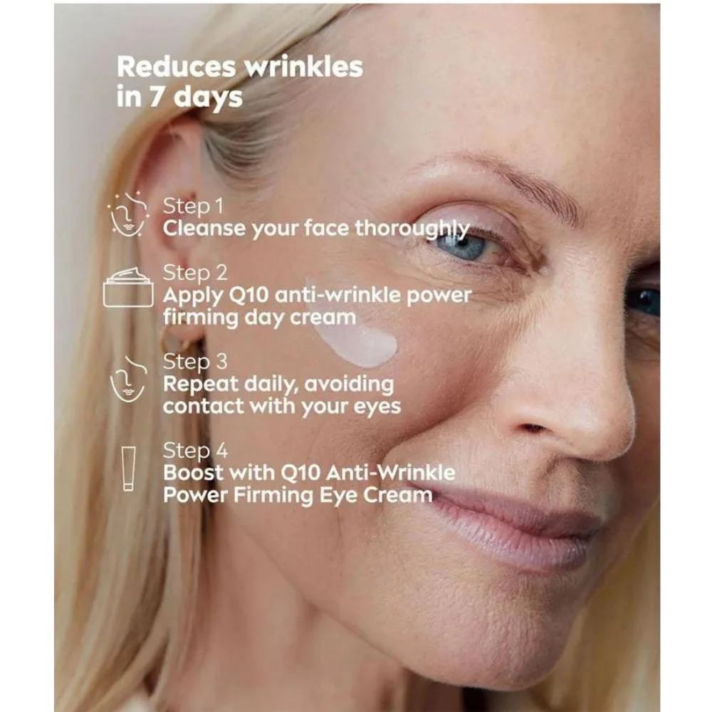 Nivea Q10 Power Anti-Wrinkle & Firming Day Cream 50ml - Image 3