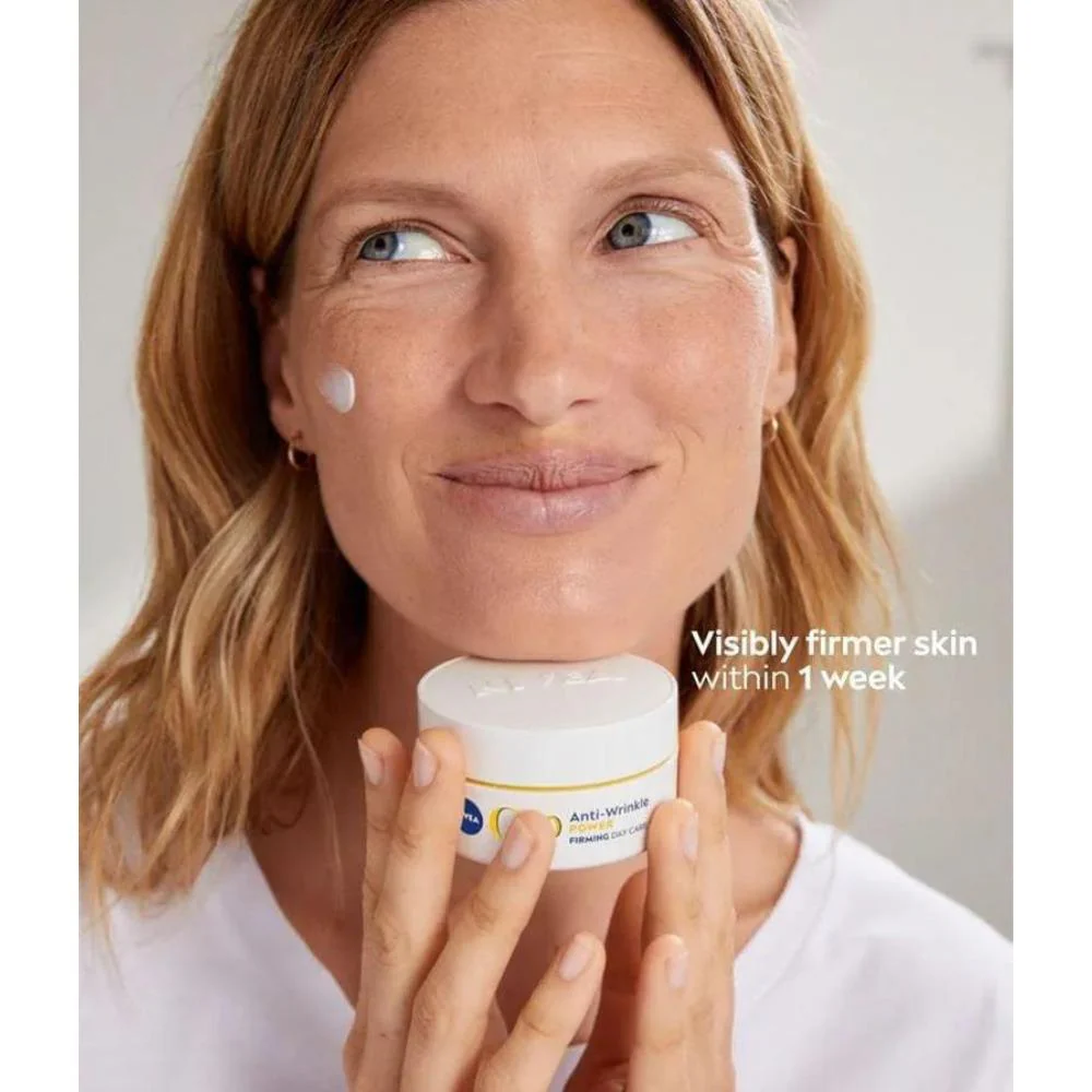 Nivea Q10 Power Anti-Wrinkle & Firming Day Cream 50ml - Image 4