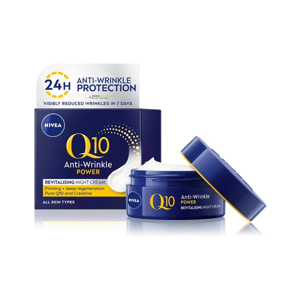 Nivea Q10 Power Anti-Wrinkle Night Cream 50ml - Image 2
