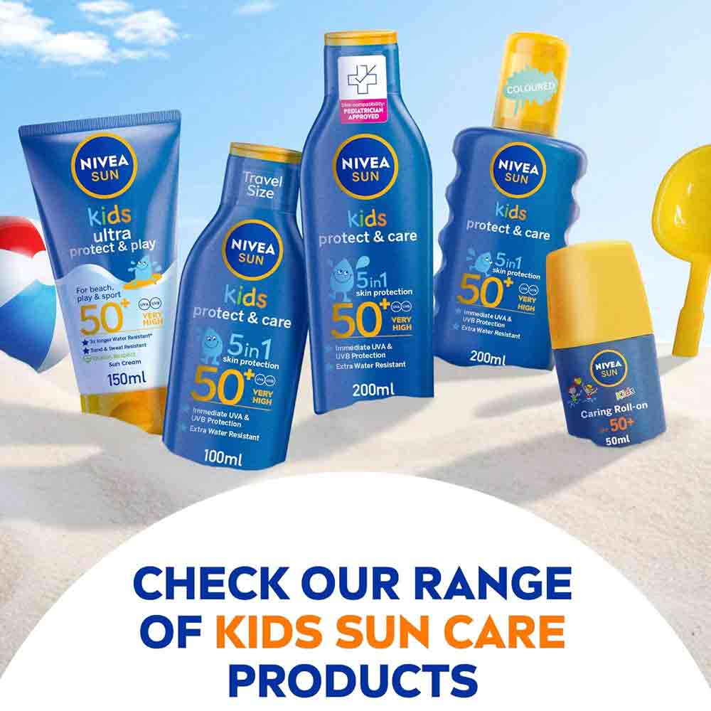Nivea Sun Kids Swim and Play Lotion SPF50 150ml - Image 8
