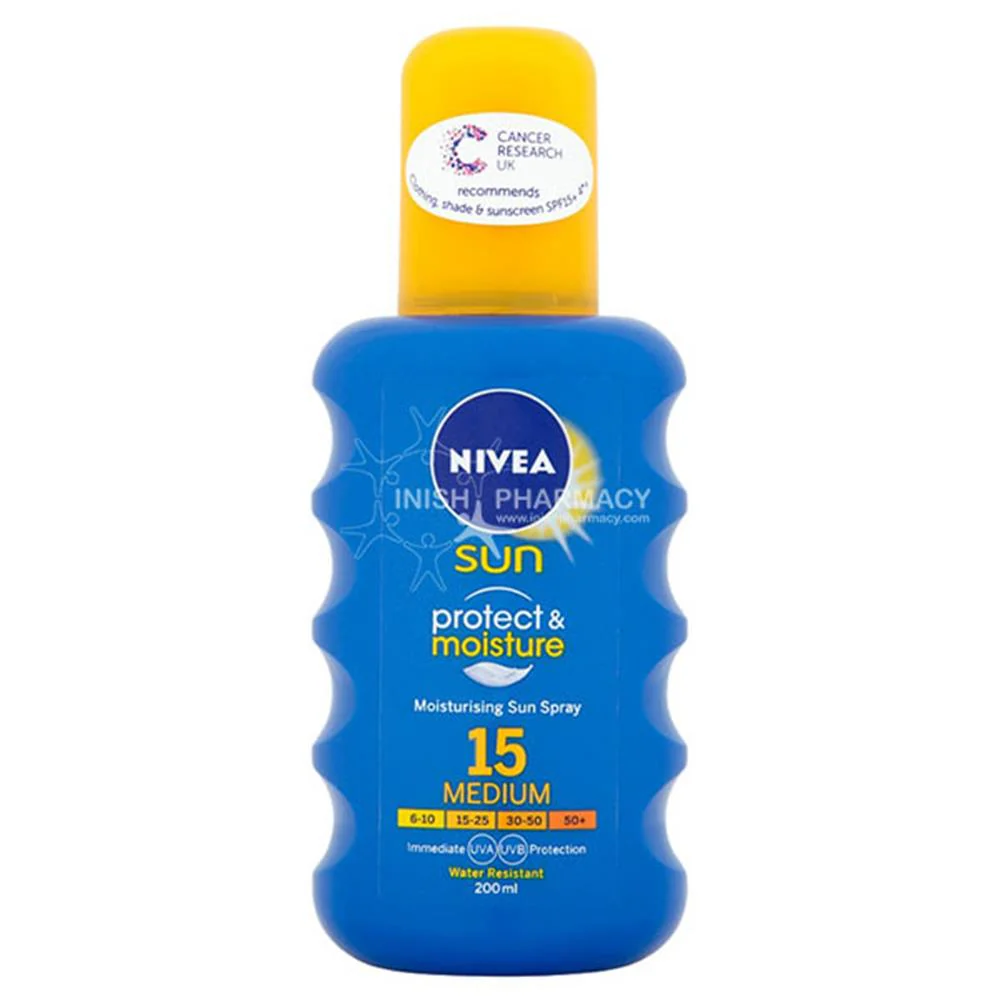 Nivea Sun Protect & Moisture Spray SPF15 200ml