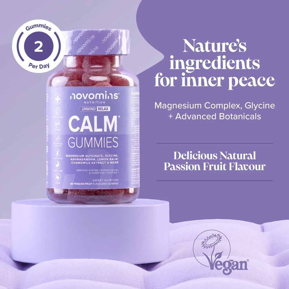 Novomins Nutrition Calm Gummies 60 Pack - Image 2