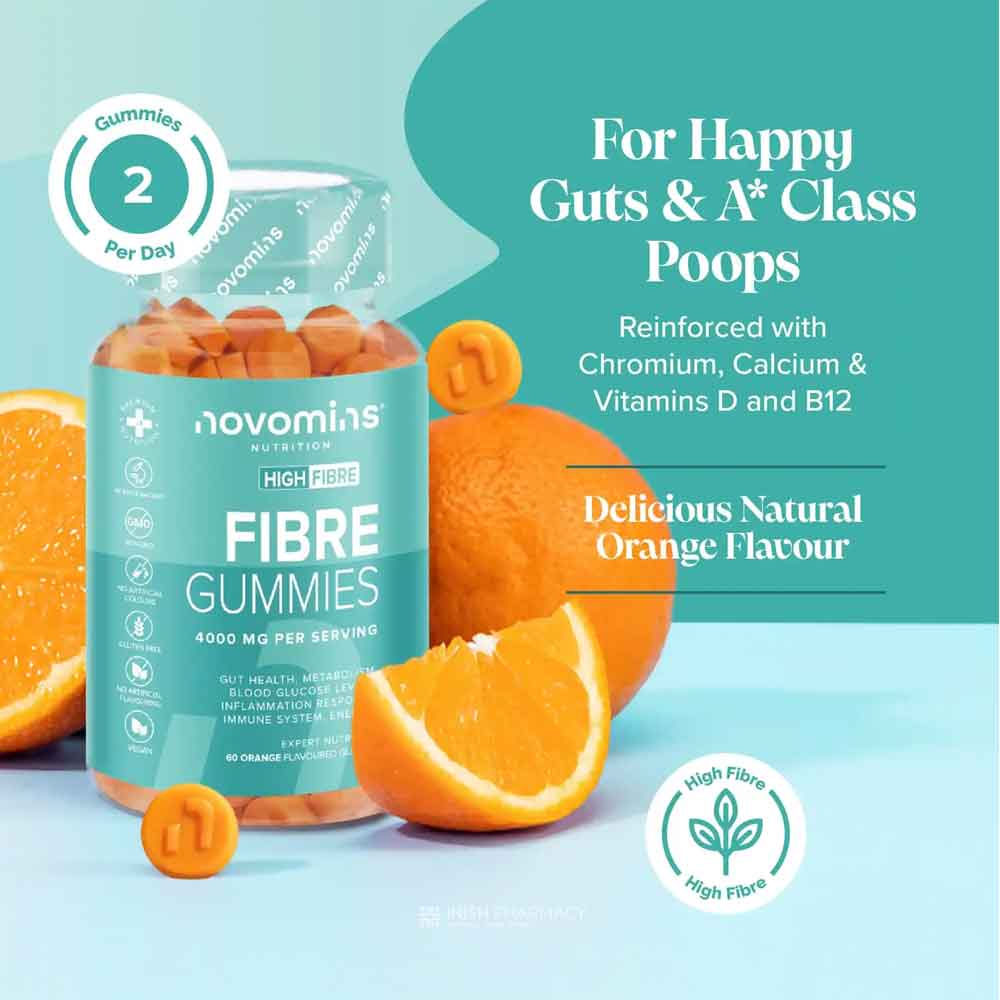 Novomins Nutrition Fibre Gummies 60 Pack - Image 2