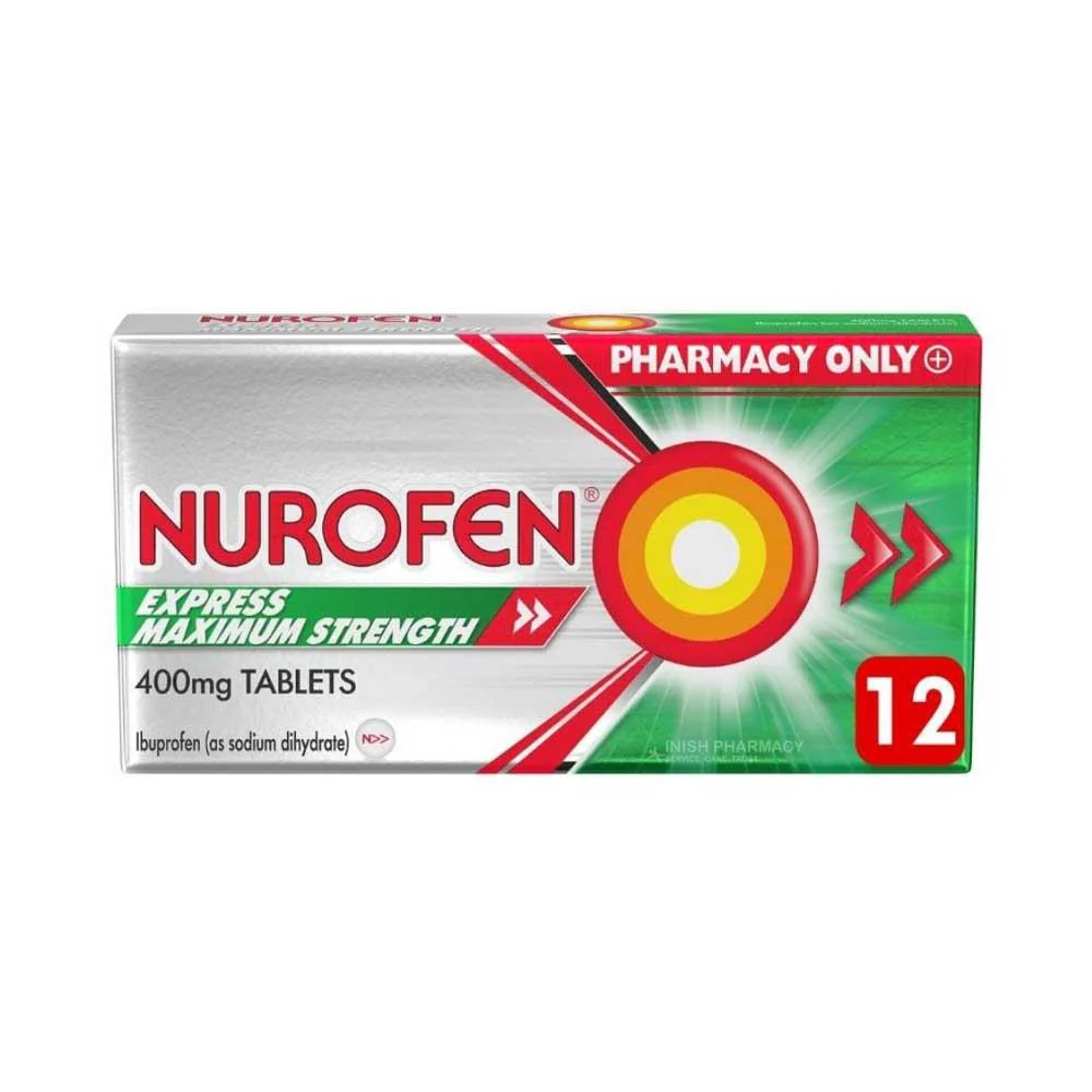 Nurofen Express Max Strength 400mg Ibuprofen Tablets - Image 5