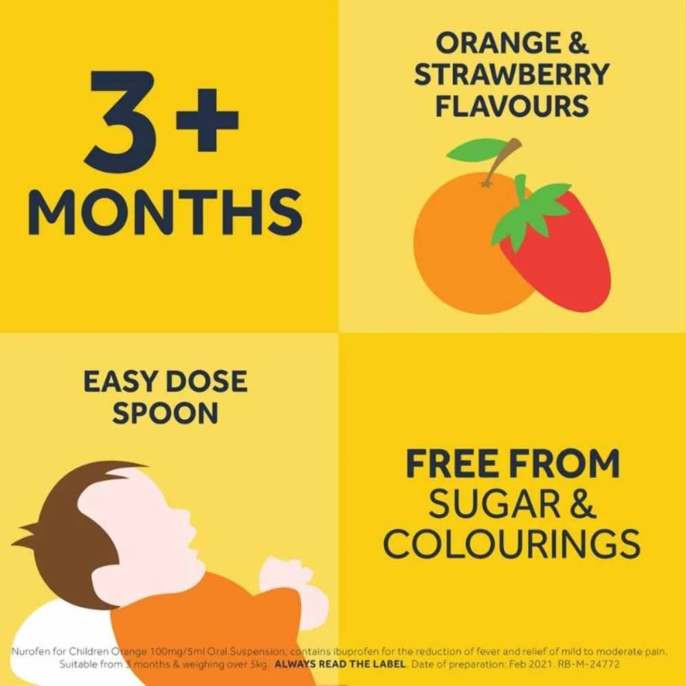 Nurofen For Children 3m+ Orange - Image 10