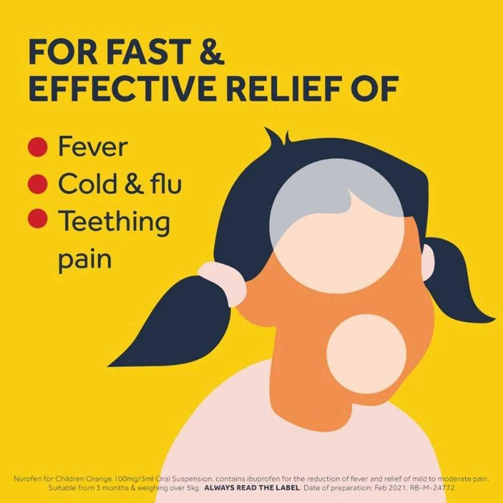 Nurofen For Children 3m+ Orange - Image 9
