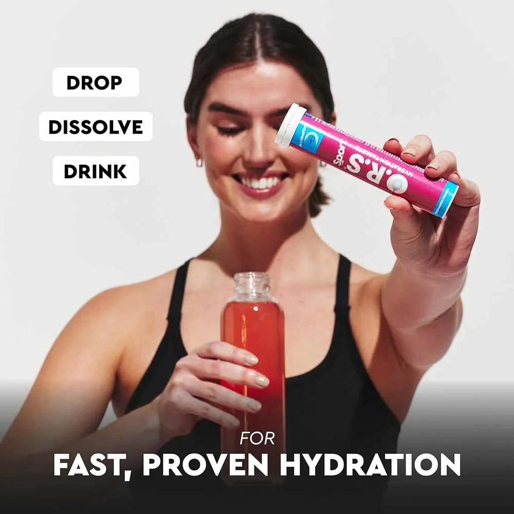 O.R.S. Hydration Tablets Mixed Berry Flavour 24 Pack - Image 6