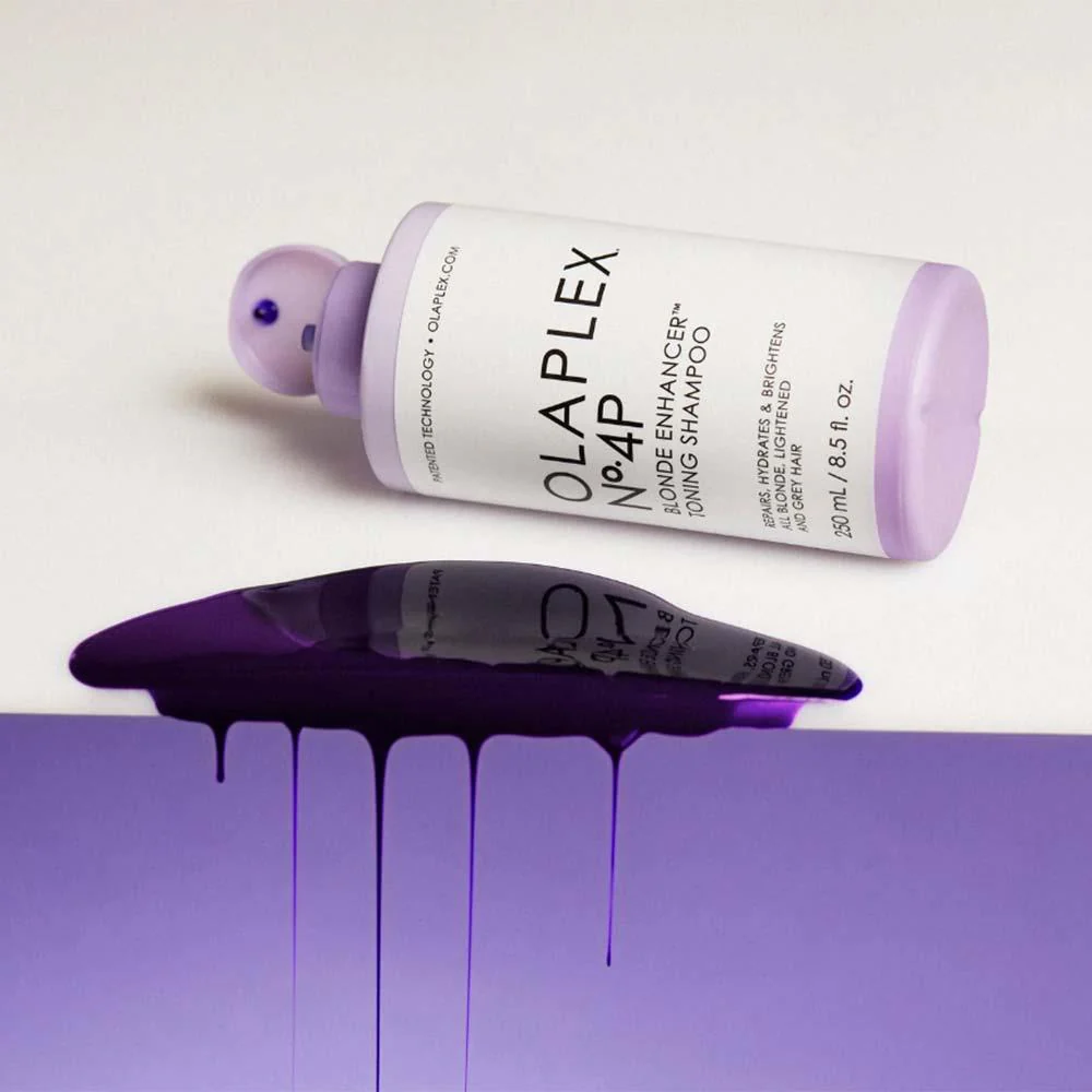 Olaplex Blonde Enhancer Toning Shampoo No.4P 250ml - Image 2