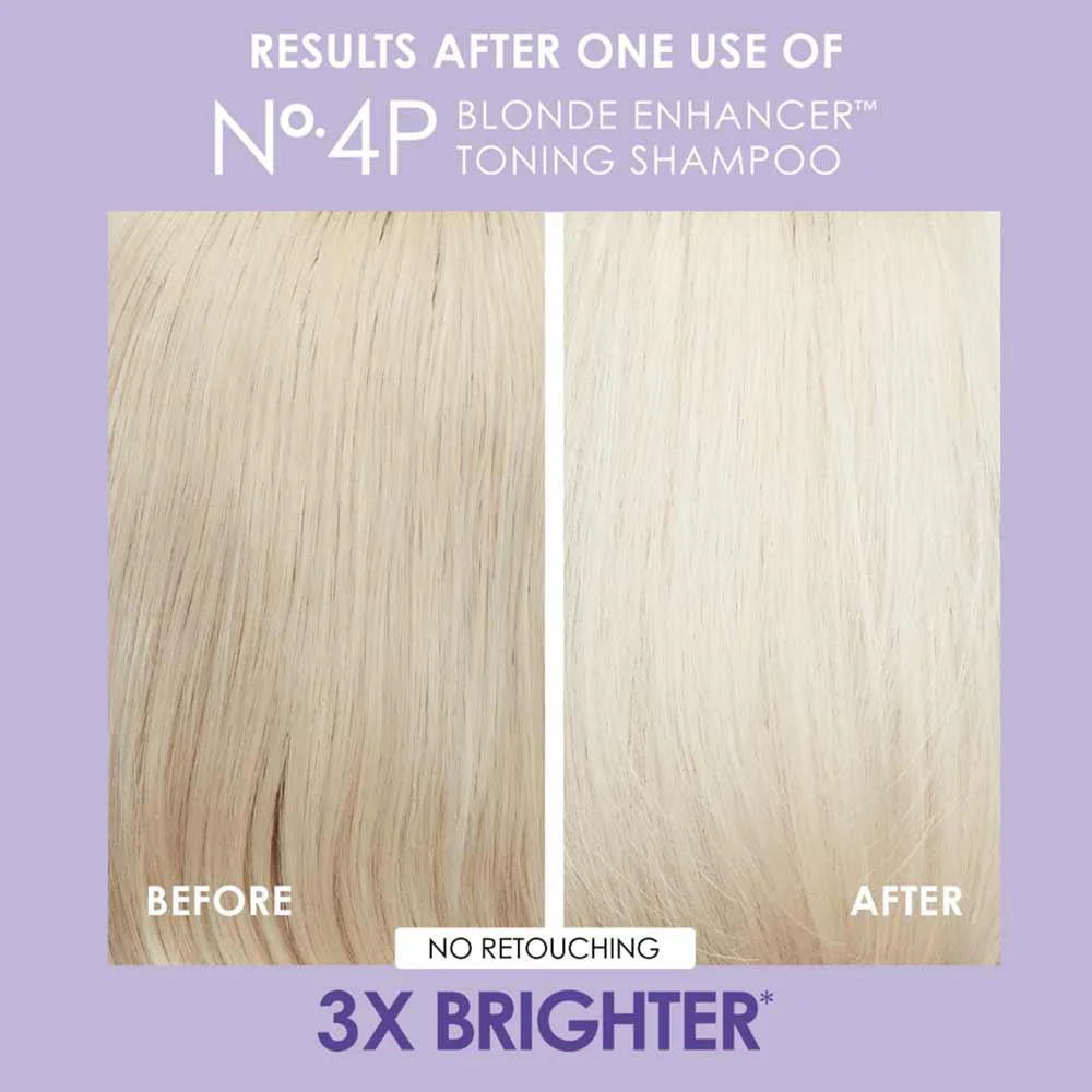 Olaplex Blonde Enhancer Toning Shampoo No.4P 250ml - Image 4