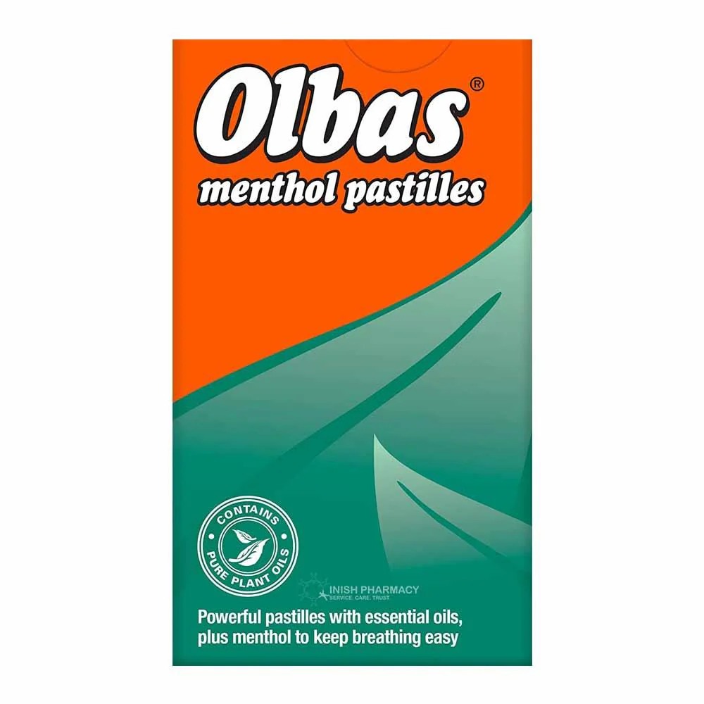 Olbas Menthol Pastilles 20 Pack