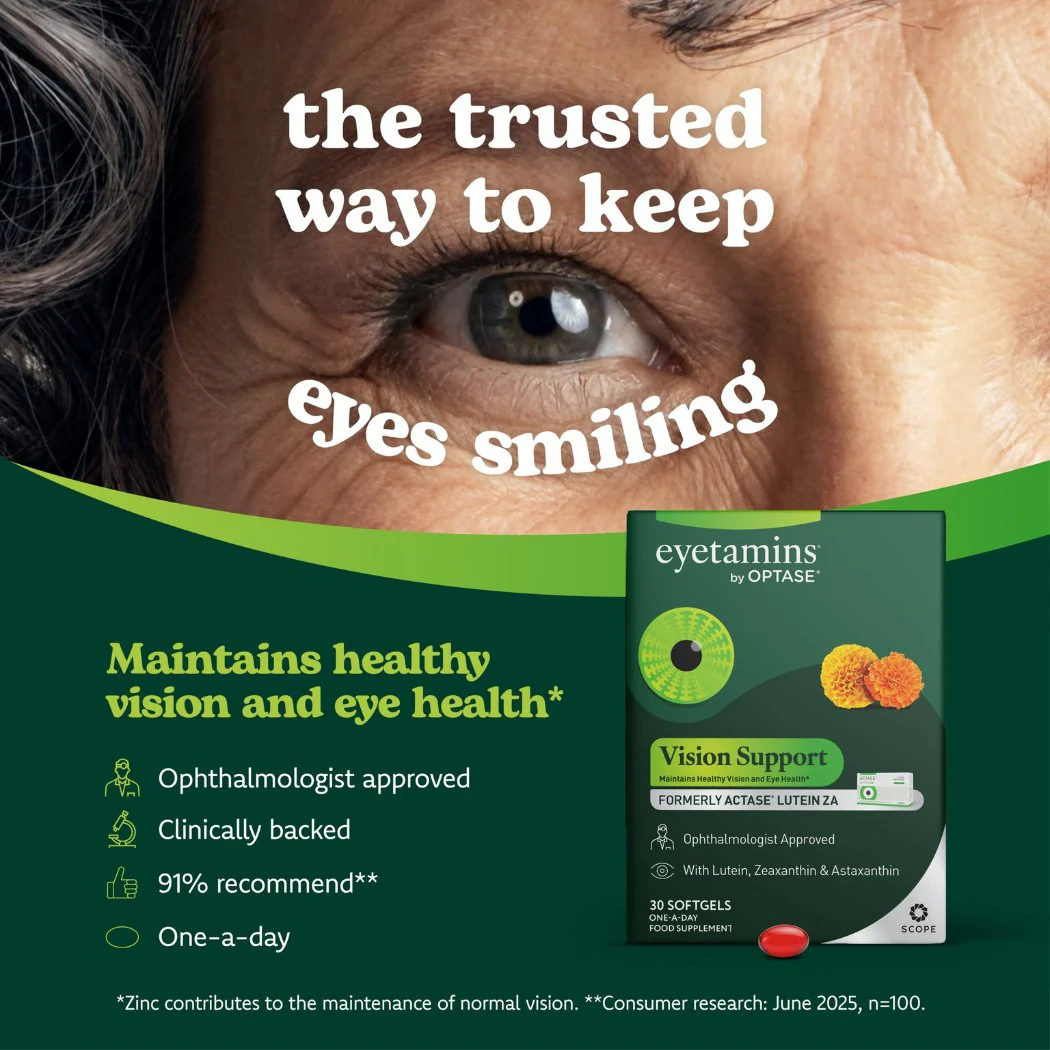 Optase Eyetamins Vision Support 30 Softgels - Image 8