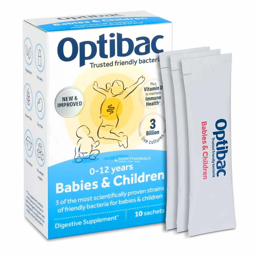 OptiBac Probiotics For Babies & Children 10 Pack - Image 2