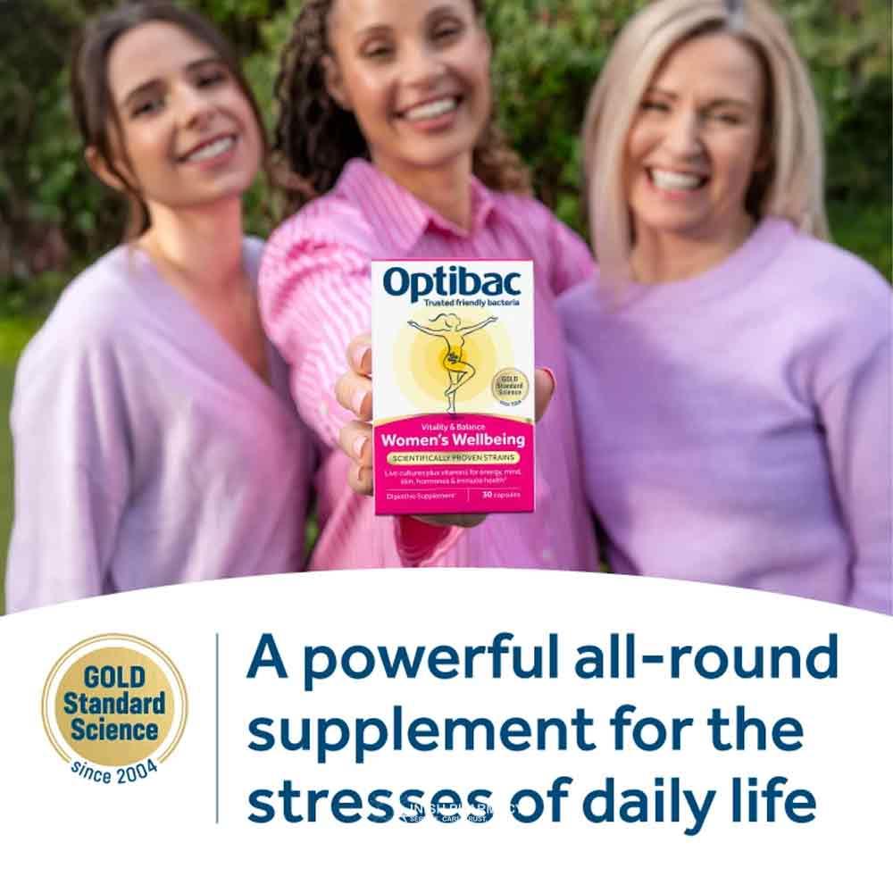 OptiBac Probiotics Women's Wellbeing 30 Capsules - Image 2