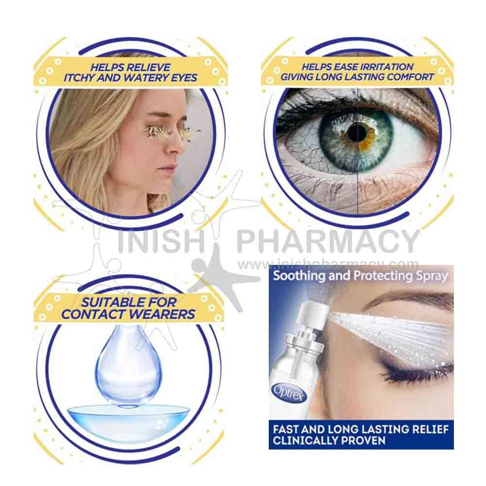 Optrex Actimist Double Action Spray for Itchy & Watery Eyes 10ml - Image 2