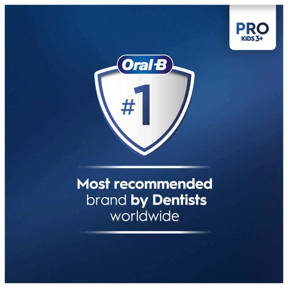 Oral-B Vitality PRO Kids Electric Toothbrush Giftset - Spiderman - Image 4