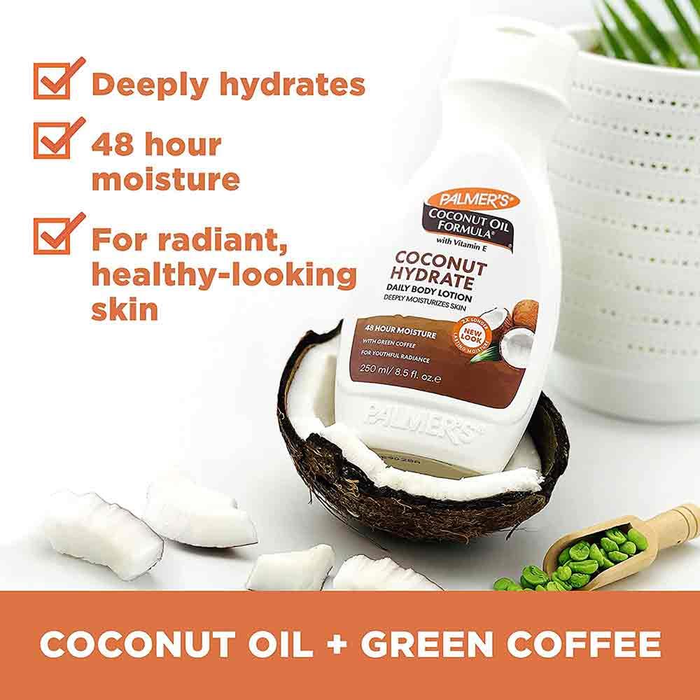 Palmers Coconut Oil Daily Body Lotion 250ml - Image 2
