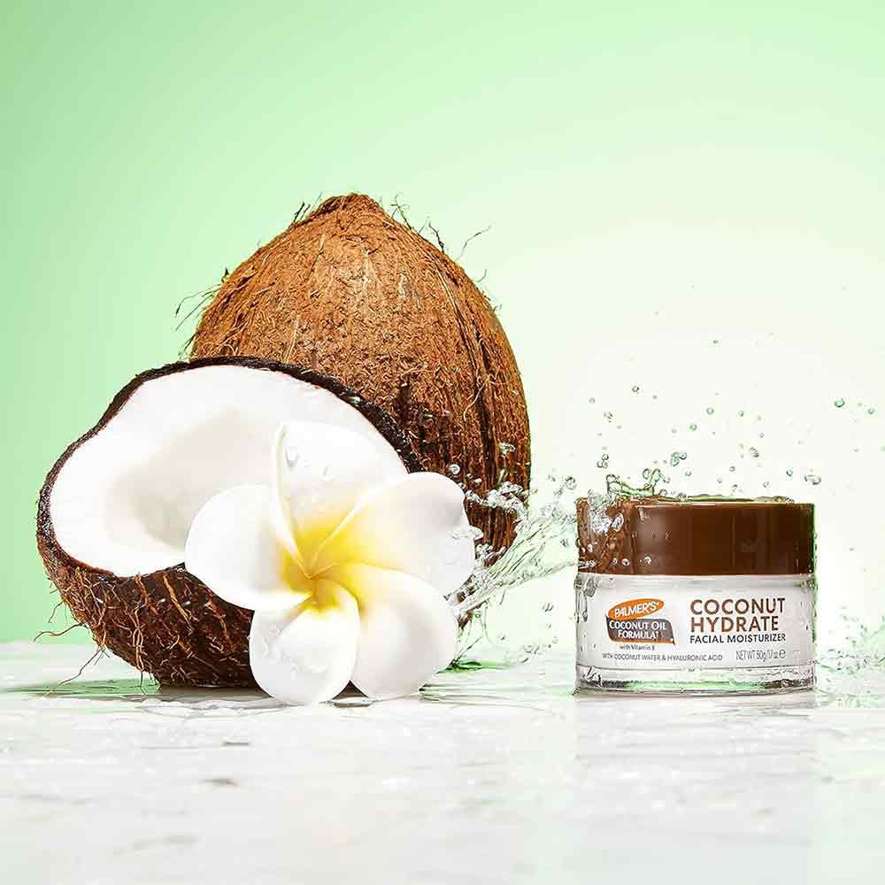 Palmers Coconut Water Facial Moisturiser 50g - Image 3