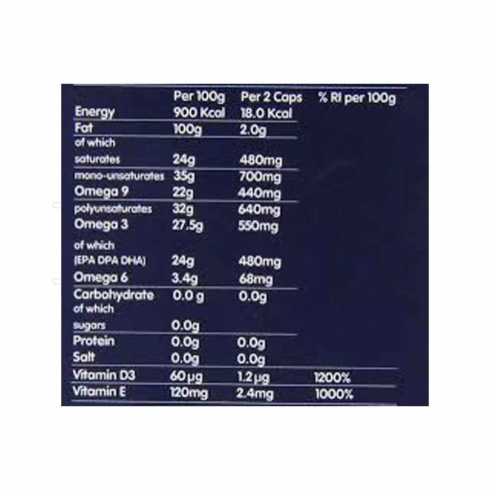 Paradox Omega 3 6 9 Oils 60 Capsules - Image 2
