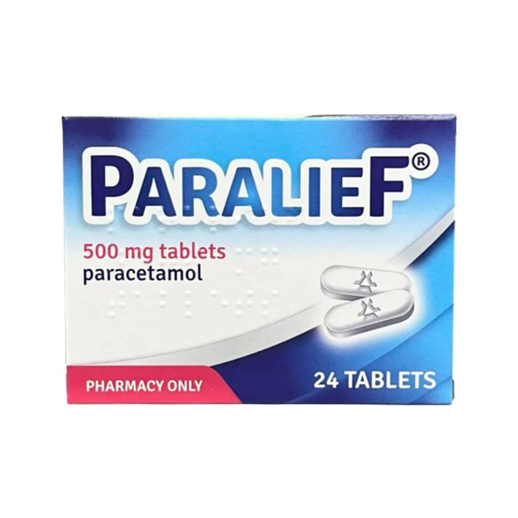 Paralief Paracetamol 500mg Tablets 24 Pack