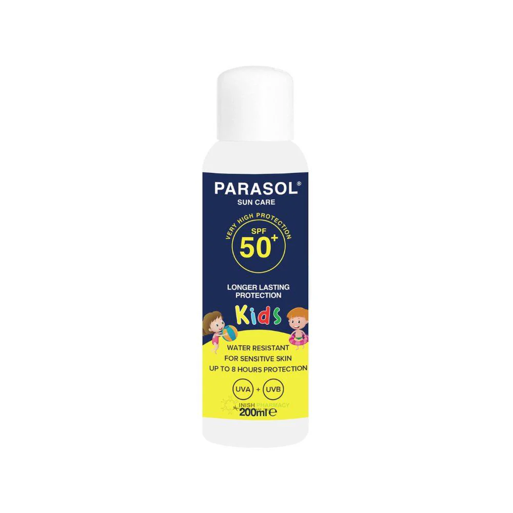 Parasol Sun Care Kids Long Lasting Protection SPF50 200ml - Image 2