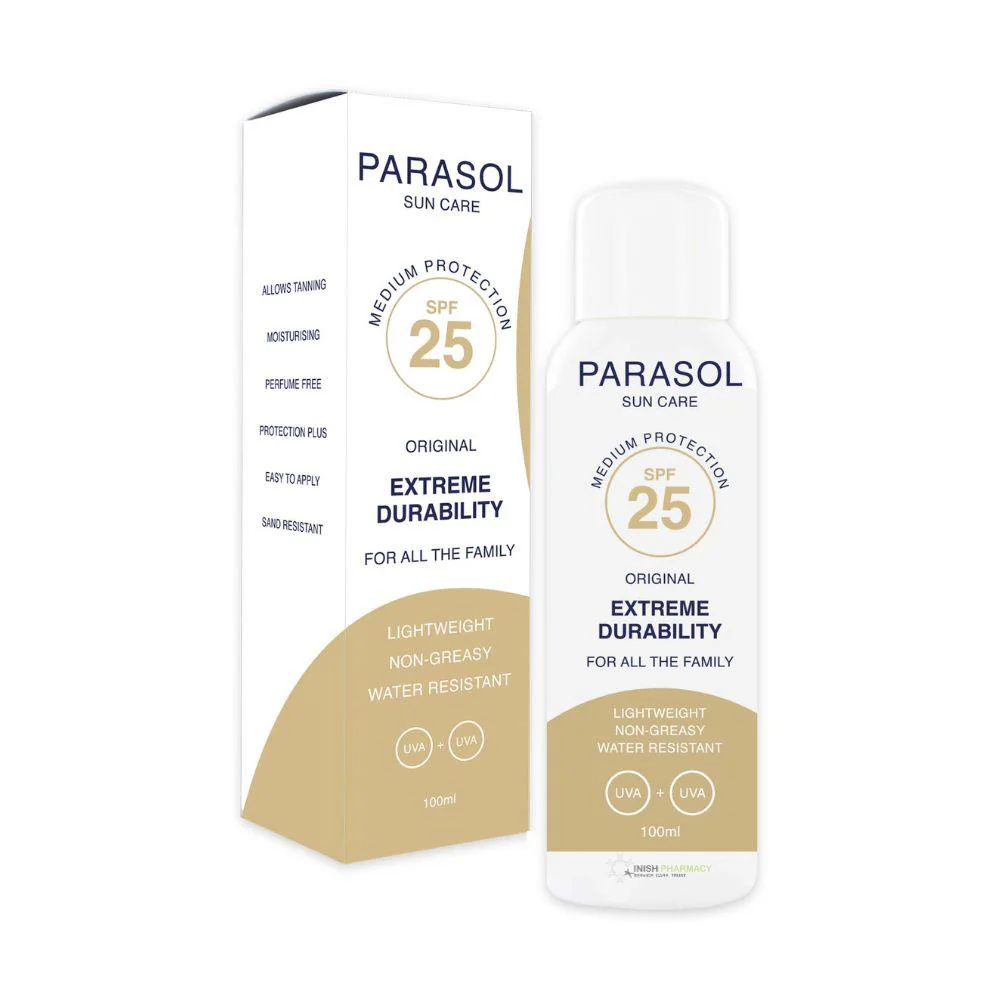 Parasol Sun Care Original Extreme Durability Lotion SPF25 100ml - Image 2