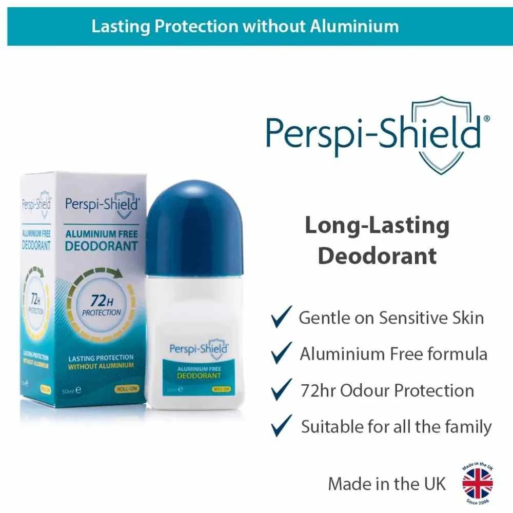 Perspi-Shield Aluminium Free Deodorant 72Hr Roll-On 50ml - Image 2