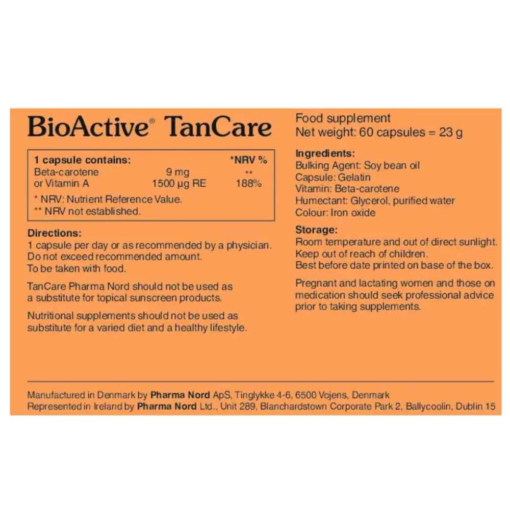 Pharma Nord TanCare 60 Capsules - Image 2