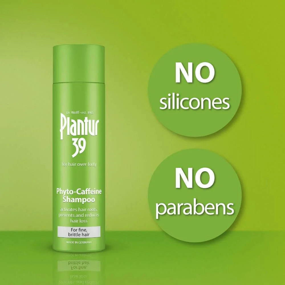 Plantur 39 Phyto Caffeine Shampoo for Fine Brittle Hair 250ml - Image 4