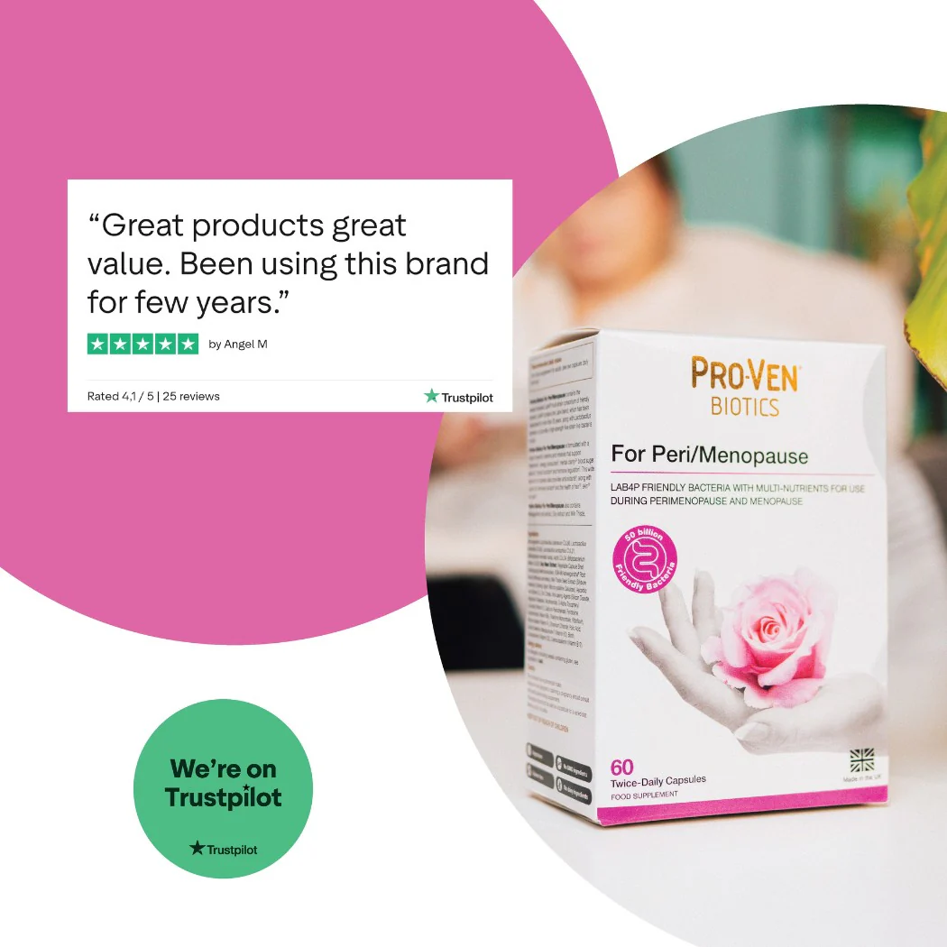 Pro-Ven Biotics For Peri & Menopause 60 Pack - Image 4
