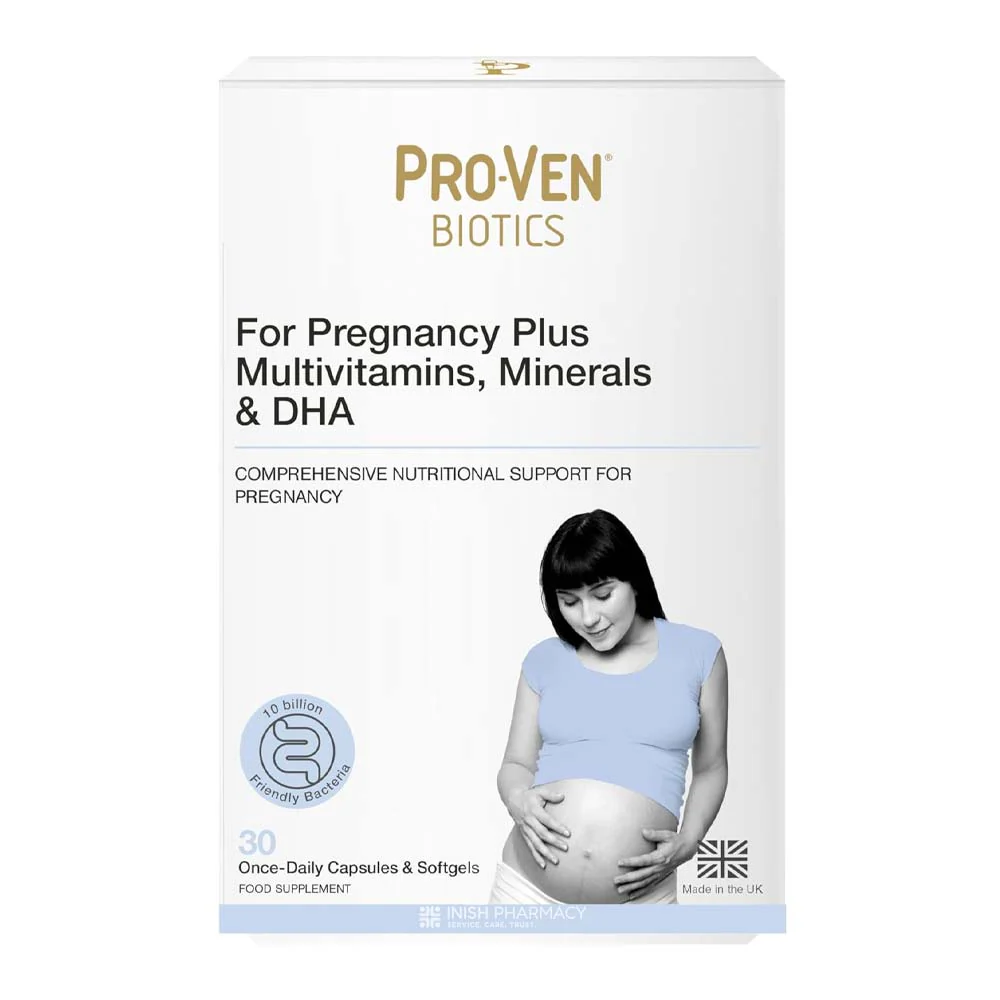 Pro-Ven Probiotics Lactobacillus & Bifidus for Pregnancy Plus Multivitamins
