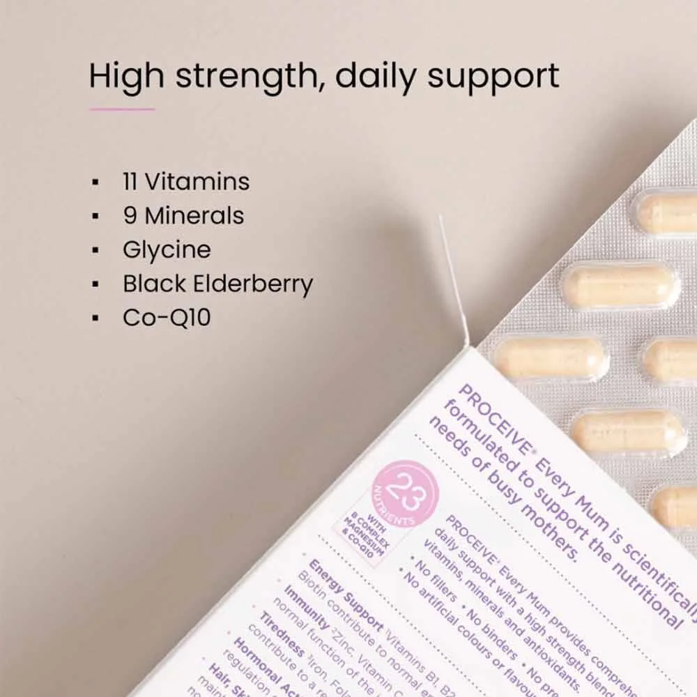 Proceive Every Mum 60 Capsules - Image 4
