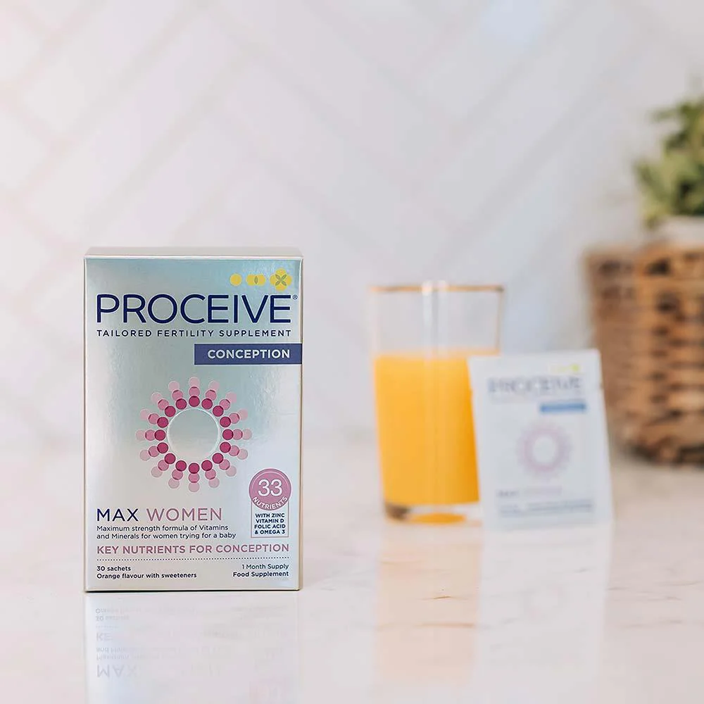 Proceive Max Women Advanced Fertility Supplement 30 Sachets - Image 2