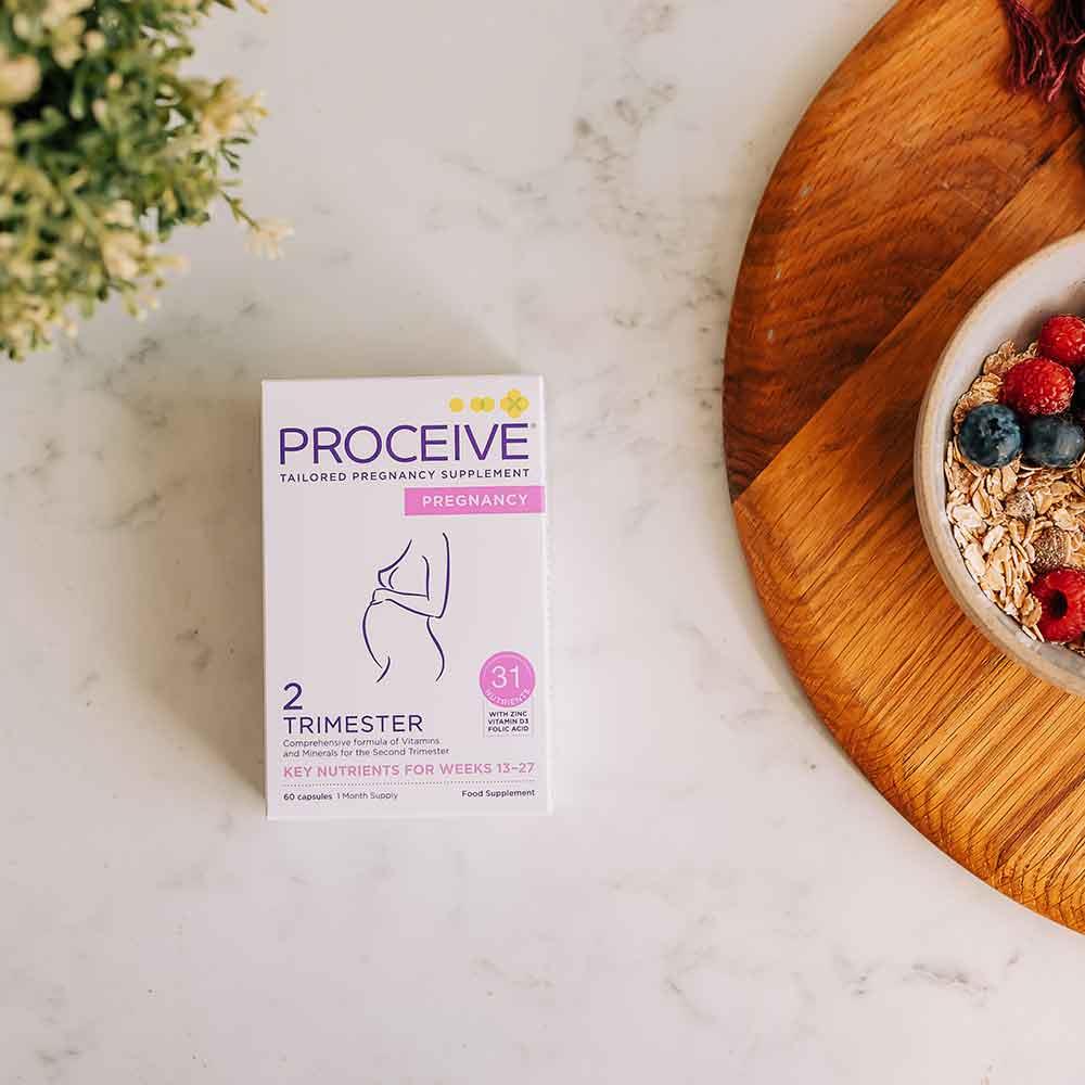 Proceive Pregnancy Second Trimester - 60 Capsules - Image 2