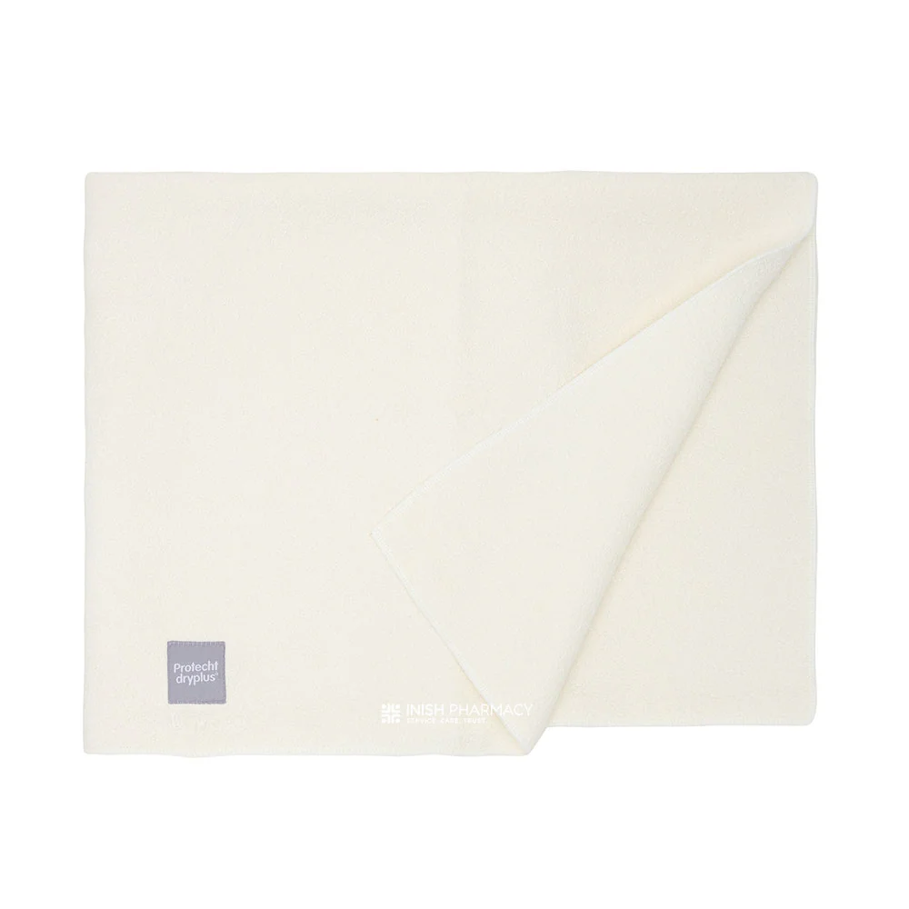 Protecht Dry Plus Super Absorbent Body Towel White - Image 3