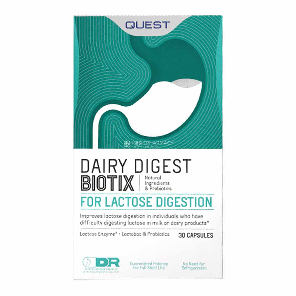 Quest Dairy Digest Biotix 30 Capsules