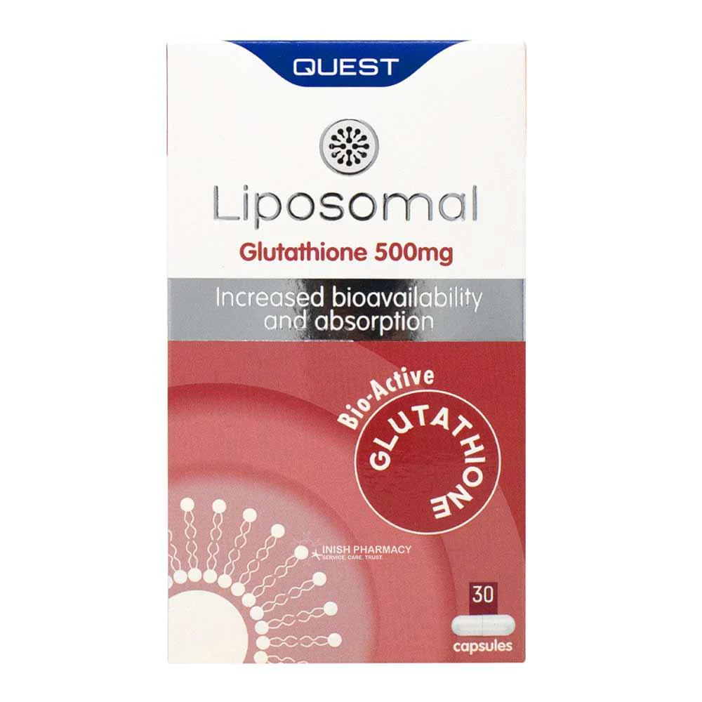 Quest Liposomal Glutathione 500mg 30 Capsules