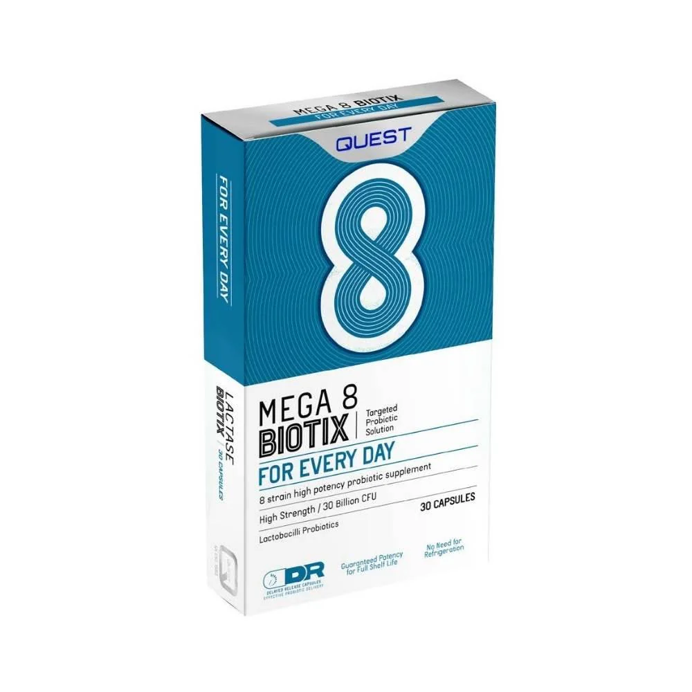 Quest Mega 8 Biotix 30 Capsules - Image 2