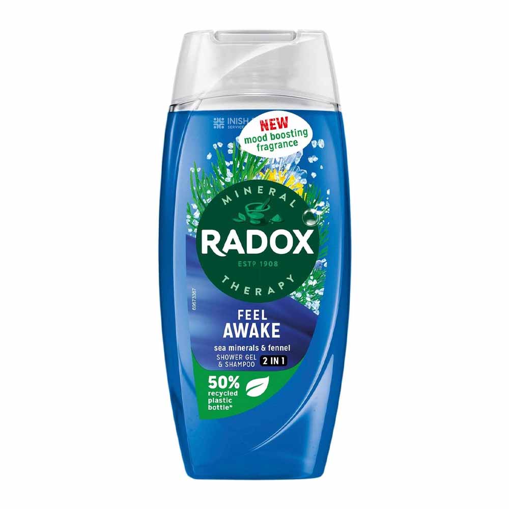 Radox Shower Feel Awake Sea Minerals & Fennel Shower Gel 225ml