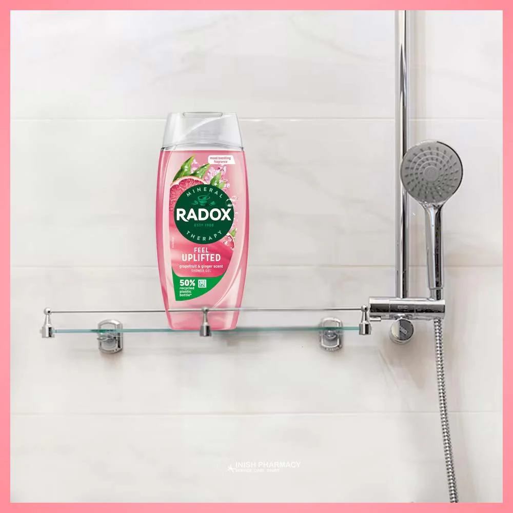 Radox Shower Feel Uplifted Pink Grapefruit & Ginger Shower Gel 225ml - Image 3