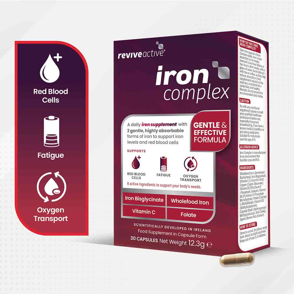 Revive Active Iron Complex 30 Capsules - Image 4