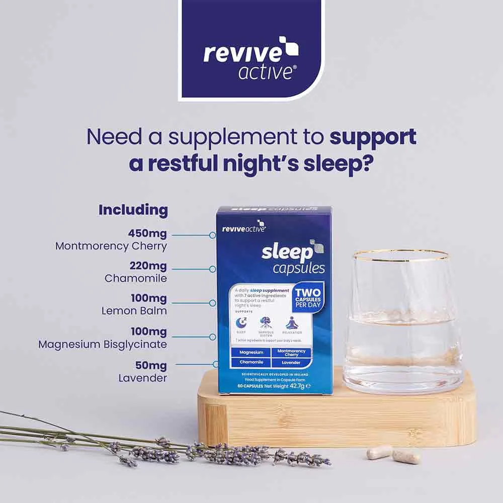 Revive Active Sleep Capsules 60 Pack - Image 8