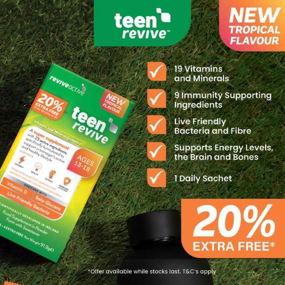 Revive Active Teen Revive Tropical Flavour 20 Sachets - Image 4