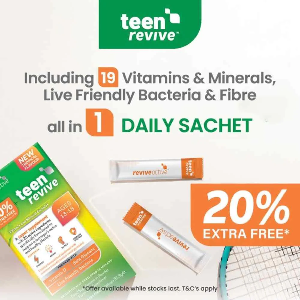Revive Active Teen Revive Tropical Flavour 20 Sachets - Image 5