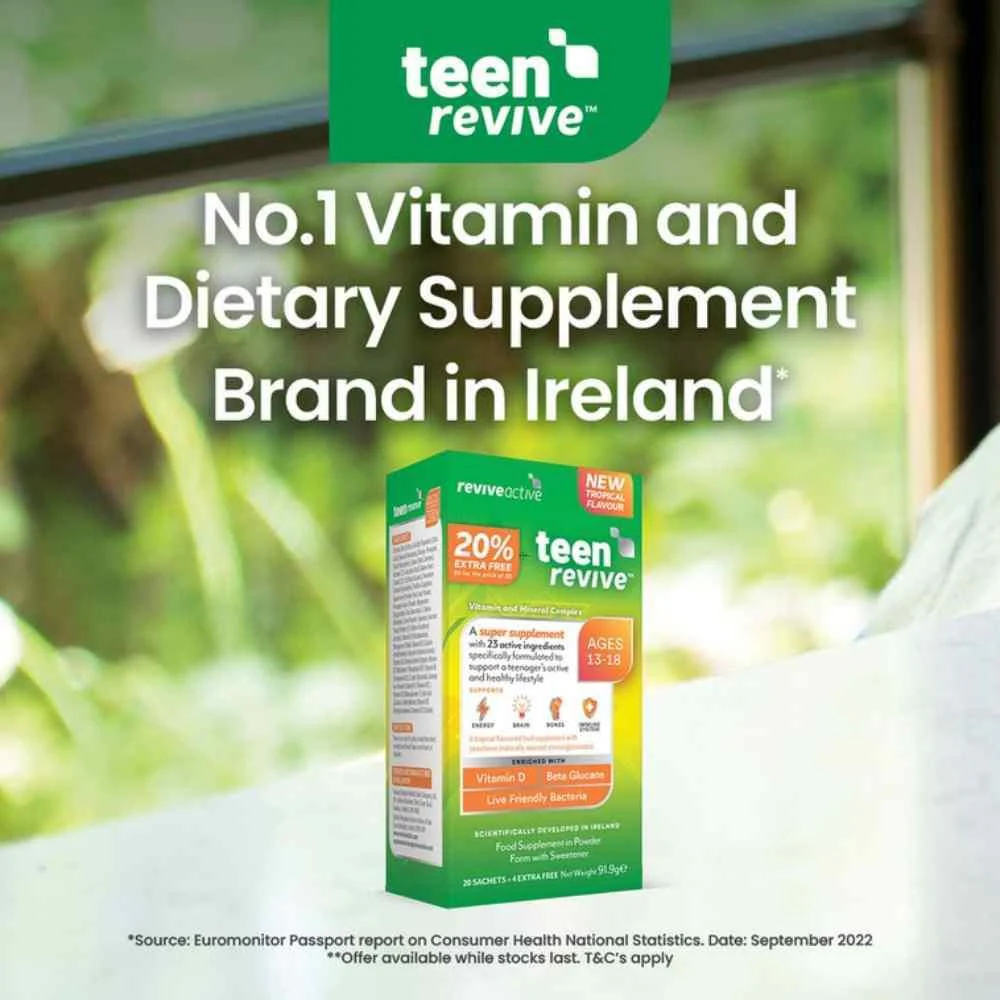Revive Active Teen Revive Tropical Flavour 20 Sachets - Image 6