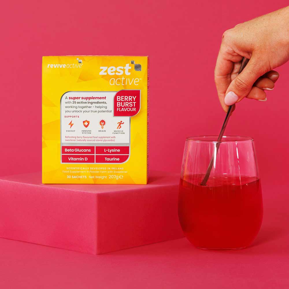 Revive Active Zest Active Berry Burst Food Supplement 7 Sachets - Image 5