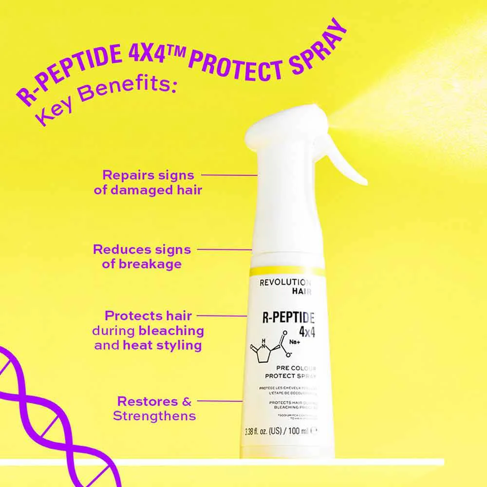 Revolution Hair R-Peptide 4x4 Protect Spray 100ml - Image 3