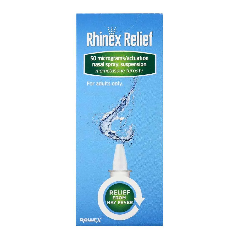 Rhinex Relief Mometasone Nasal Spray For Hayfever