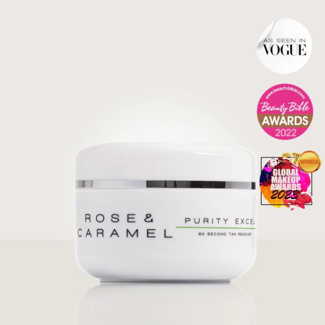 Rose & Caramel Purity Excel 60 Second Tan Remover 100ml - Image 5